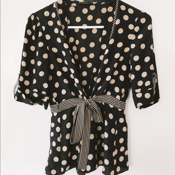 BCBGMaxazaria 100% Silk Blouse - Picture 1 of 5